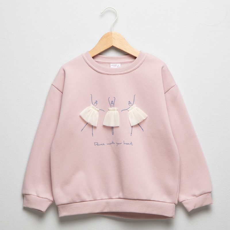 YAMP - Saco Niña  Con aplique Algodón Yamp
