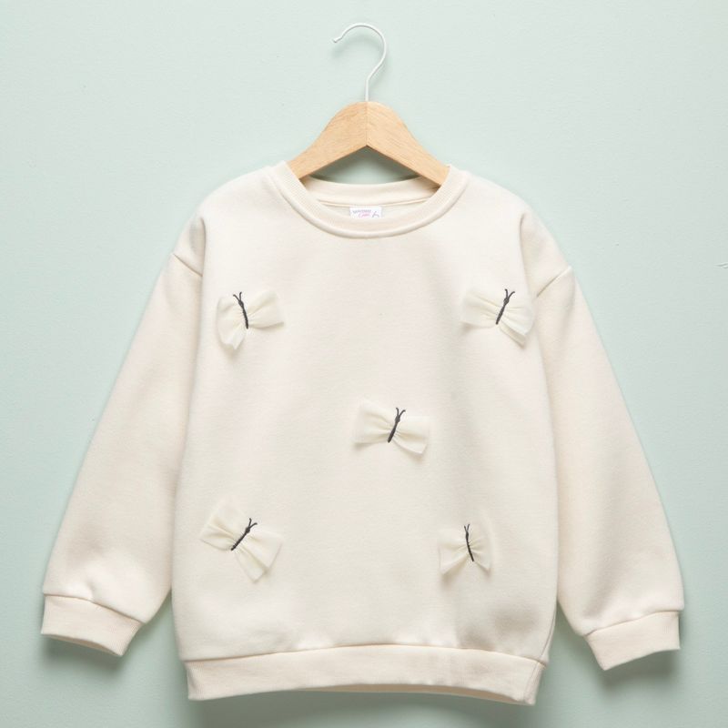 YAMP - Saco Niña  Con aplique Algodón Yamp