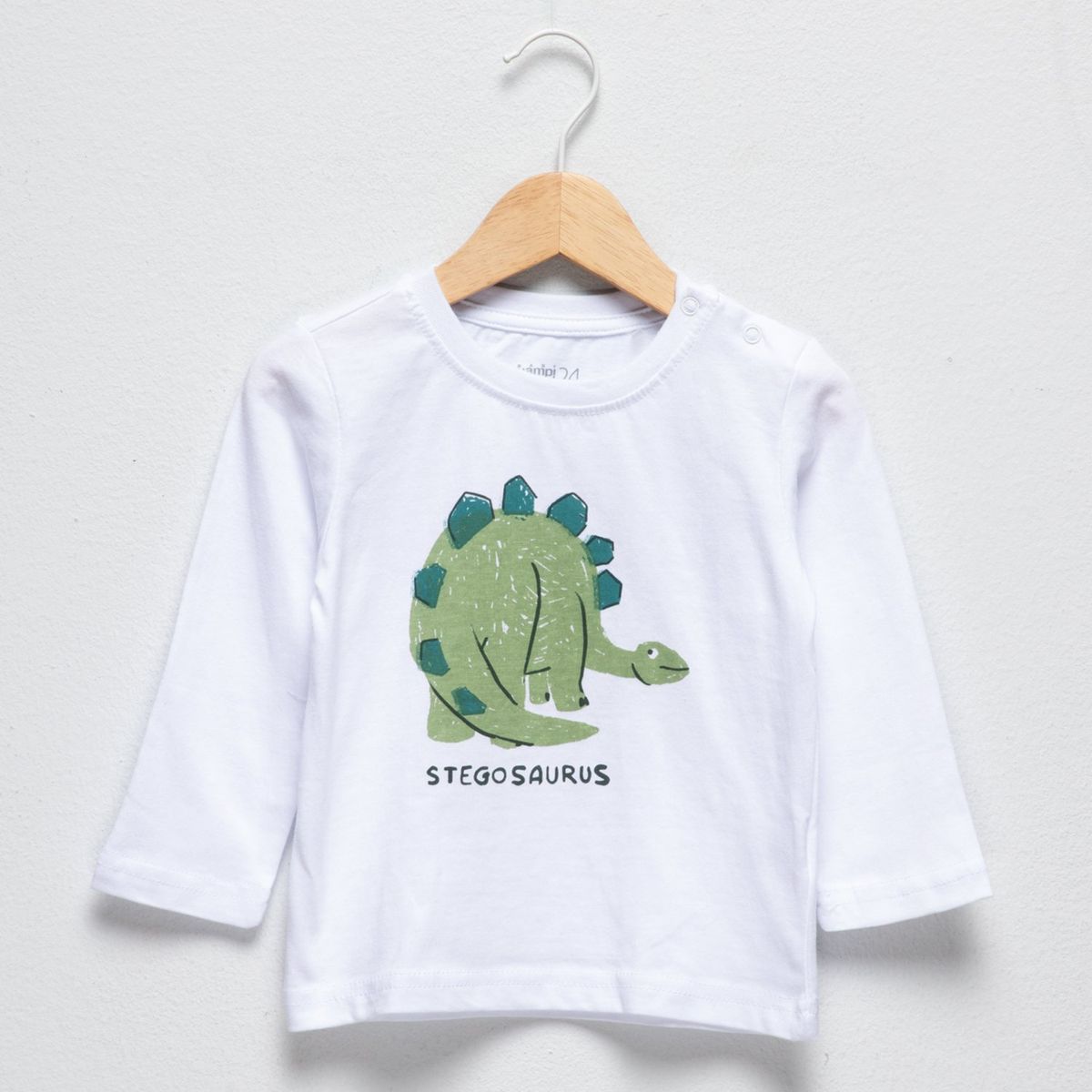 YAMP - Camisetas Bebé niño Pack de 3 unidades con Estampado   Manga larga Algodón Yamp