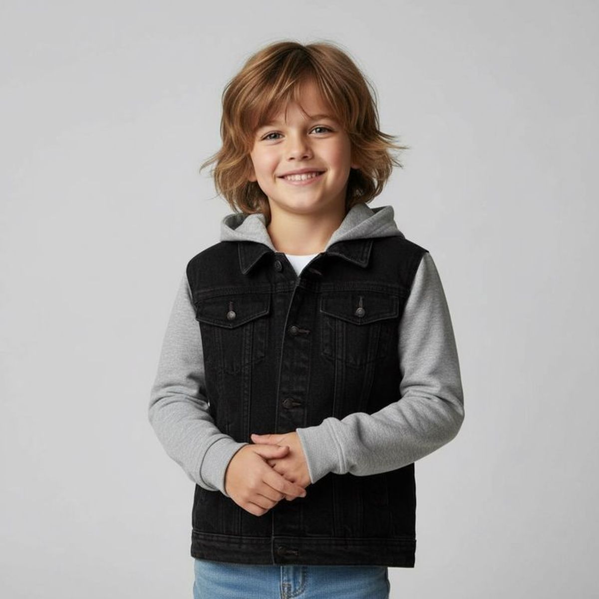 YAMP - Chaqueta para Niño Con capucha de Algodón Yamp 