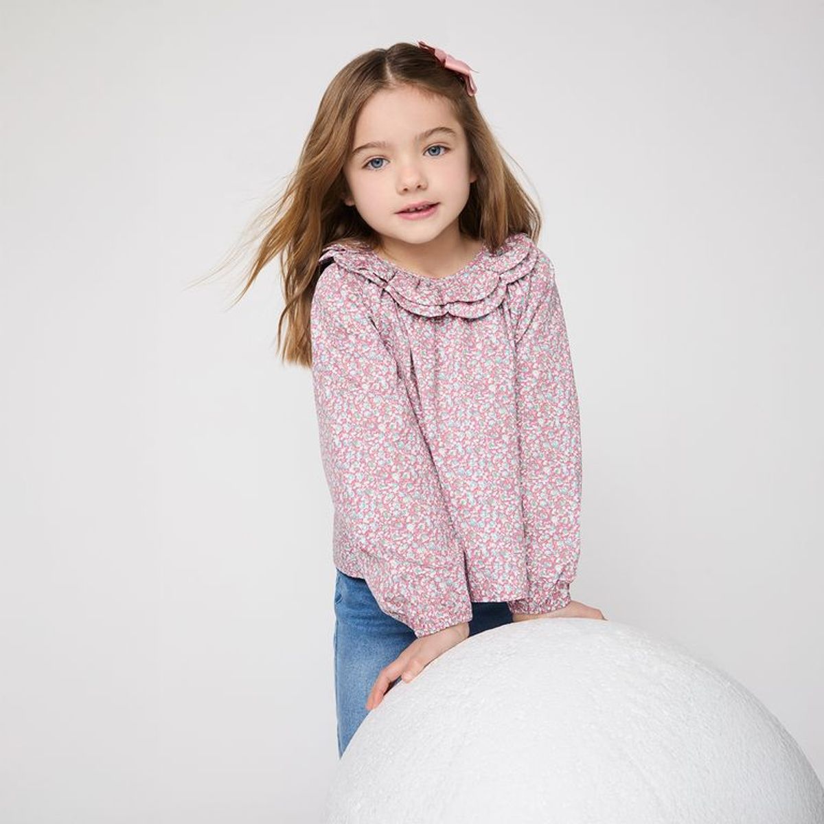 CONIGLIO - Blusa Niña  Boleros  Manga larga Algodón Coniglio