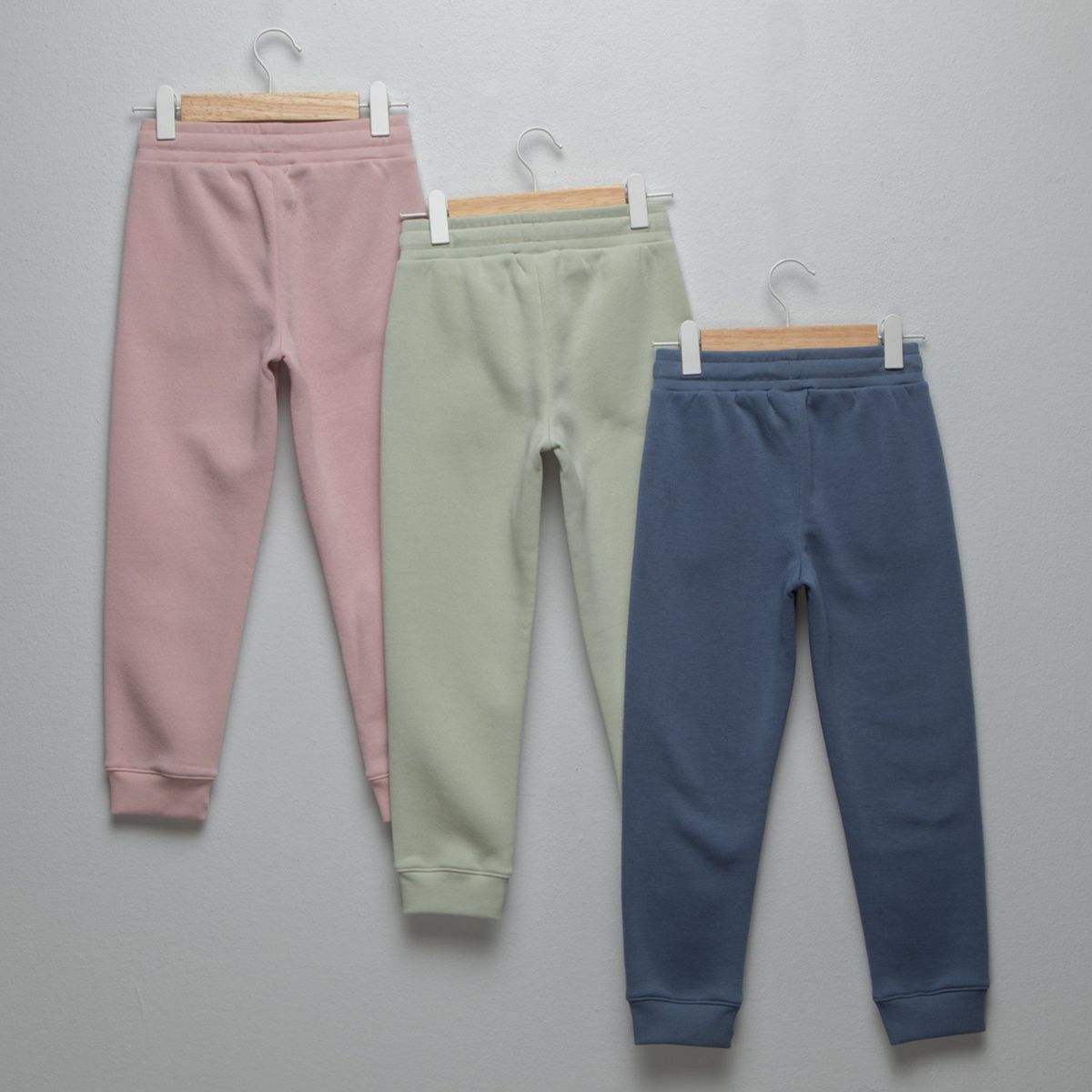 YAMP - Jogger Niña Pack de 3 unidades con Cintura elásticada  Algodón Yamp