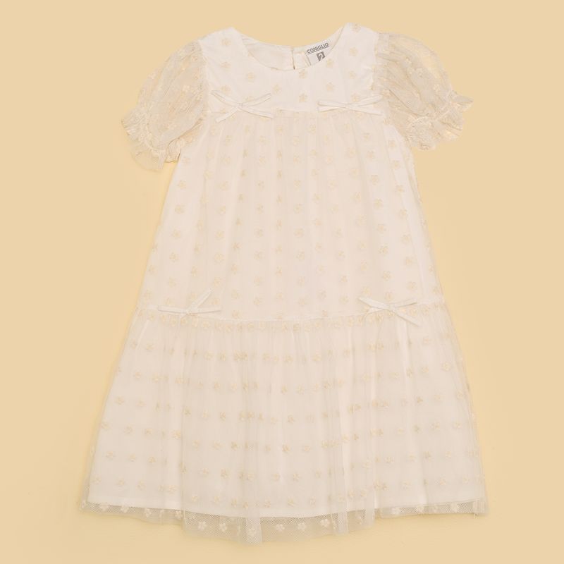 CONIGLIO - Vestido Niña Manga corta Coniglio