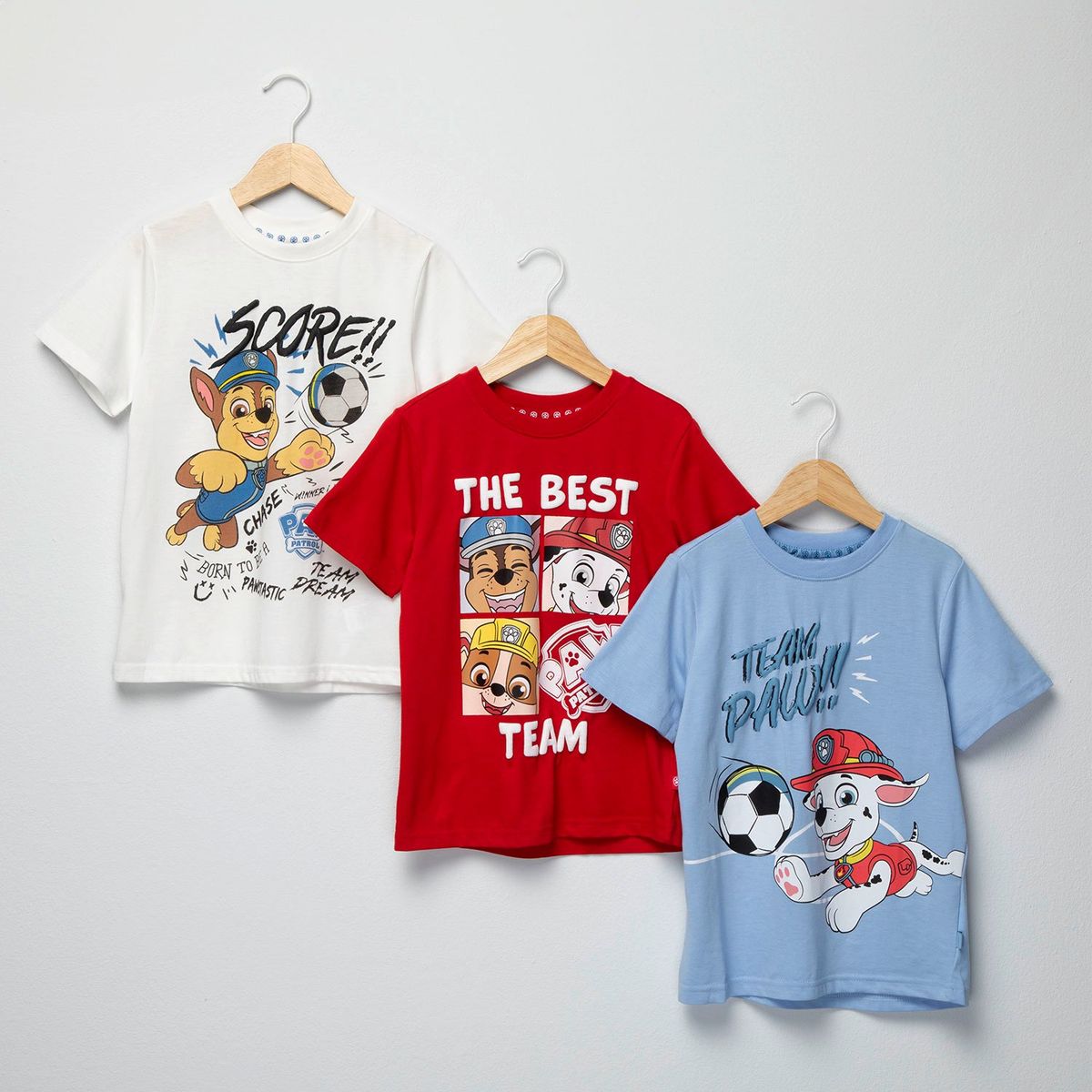 PAW PATROL - Camisetas Niño con Estampado  Paw Patrol Manga corta Algodón Paw Patrol