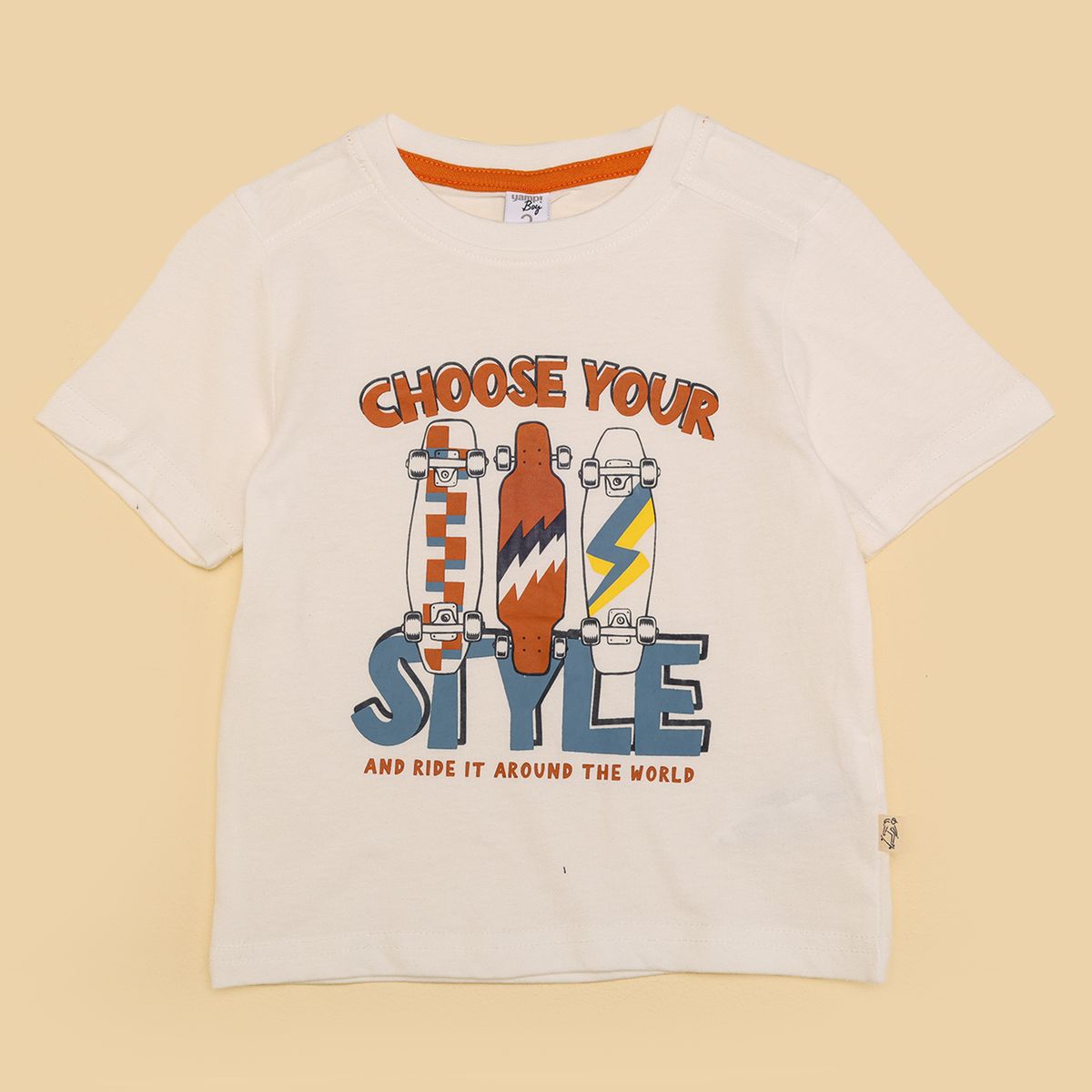 YAMP - Camiseta Niño Manga corta Algodón Yamp