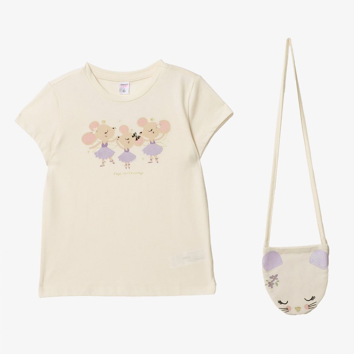 YAMP - Camiseta Niña Manga corta Algodón Yamp