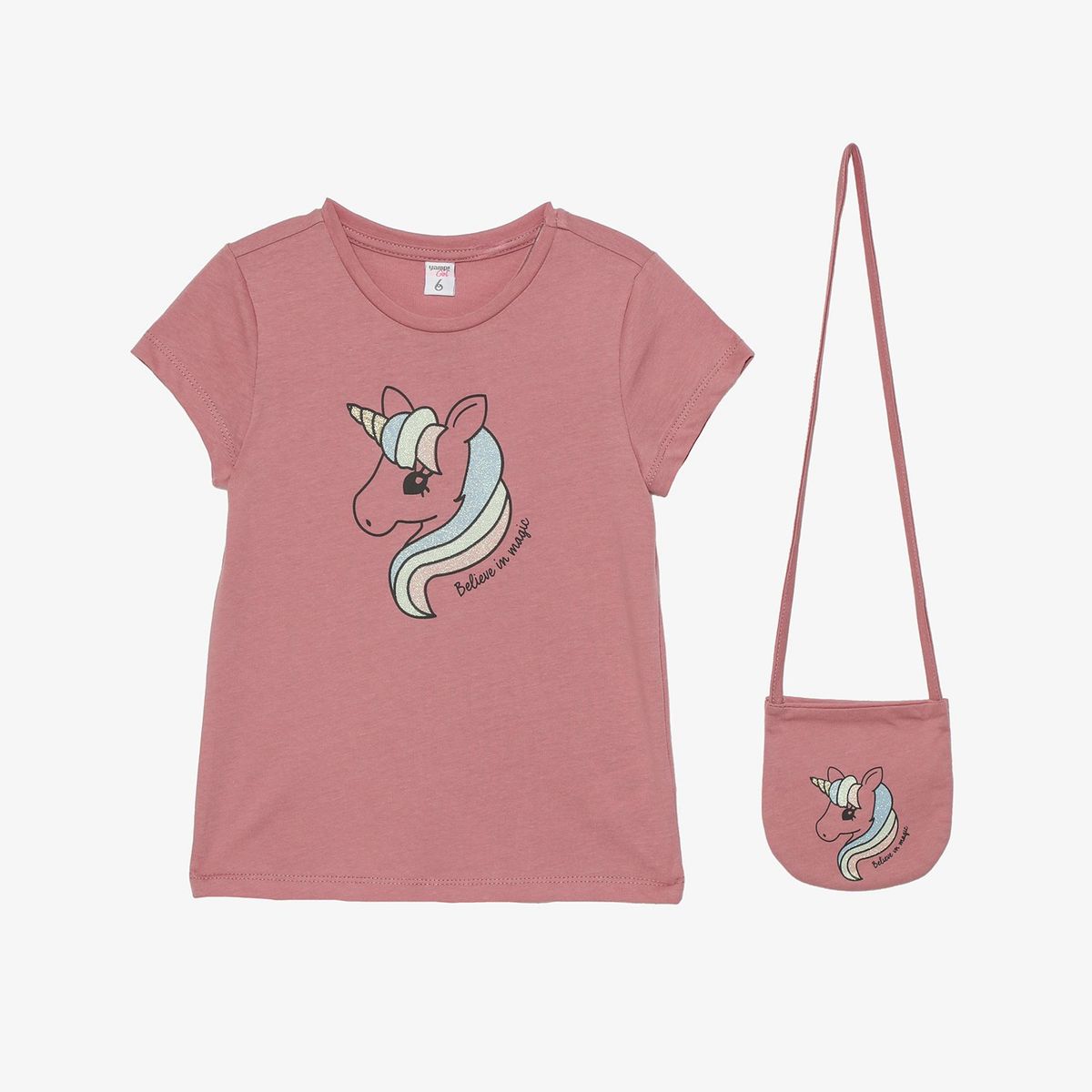 YAMP - Camiseta Niña Manga corta Algodón Yamp