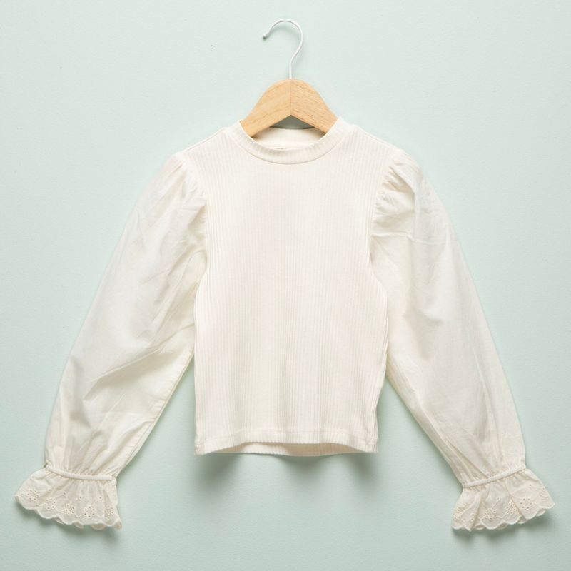 YAMP - Camiseta Niña Manga larga Algodón Yamp
