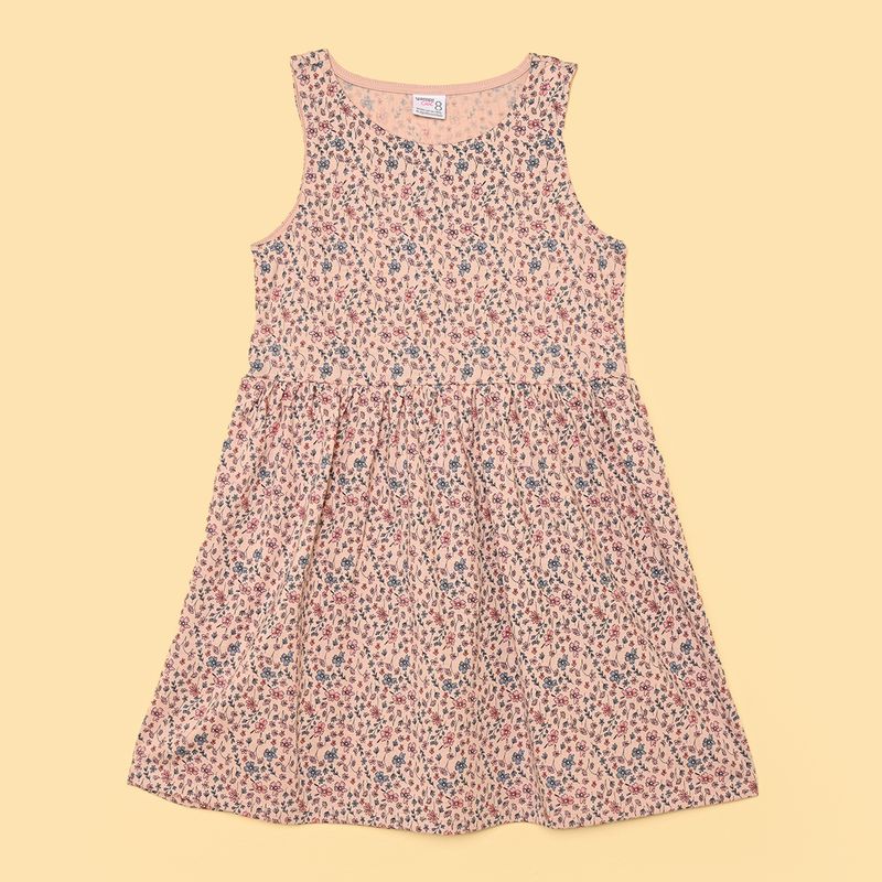 YAMP - Vestido para Niña de Algodón Yamp