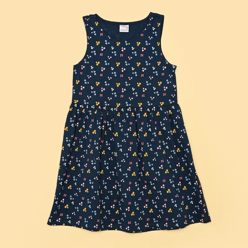 YAMP - Vestido para Niña de Algodón Yamp