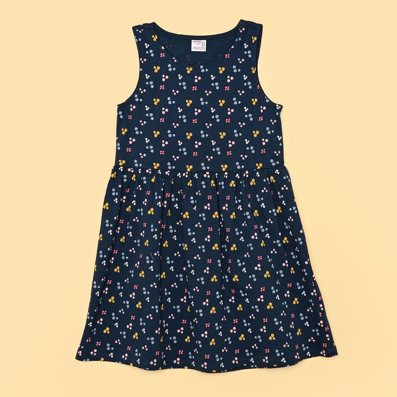 YAMP - Vestido para Niña de Algodón Yamp