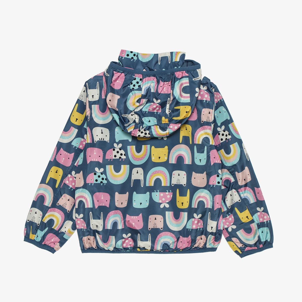 YAMP - Chaqueta Con capucha Para Niña con Estampado Yamp