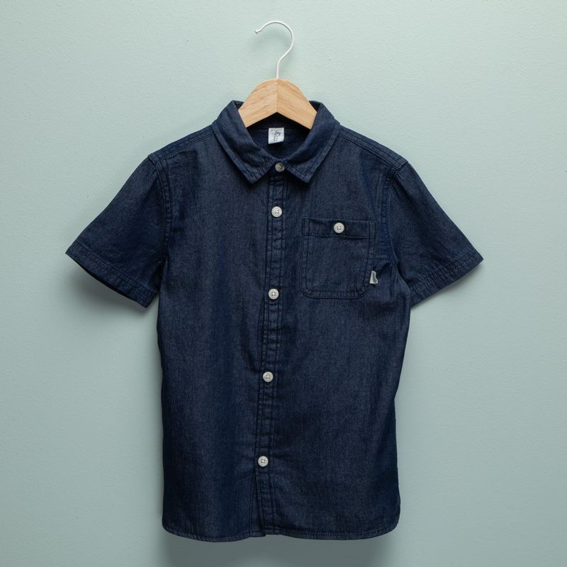 YAMP - Camisa para Niño Manga corta de Algodón Yamp