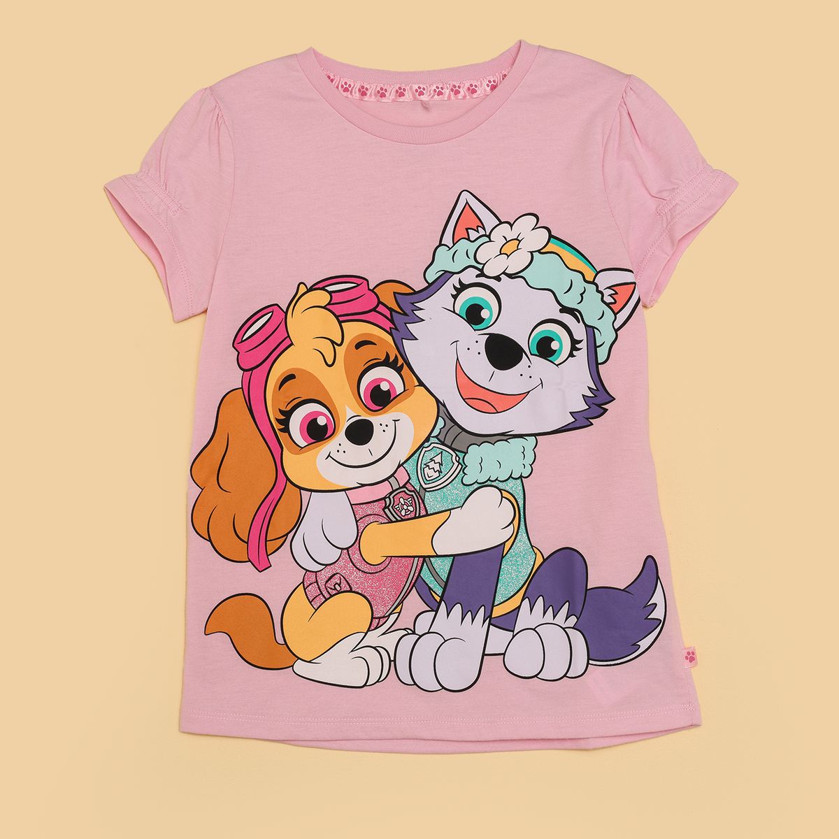 PAW PATROL - Camiseta Niña con Estampado Algodón Paw Patrol
