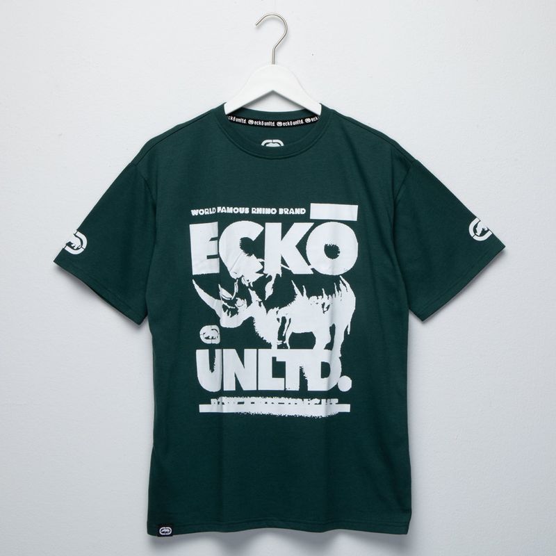 ECKO - Camiseta Niño con Logo Manga corta Algodón Ecko