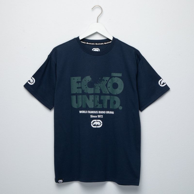 ECKO - Camiseta Niño con Logo Manga corta Algodón Ecko