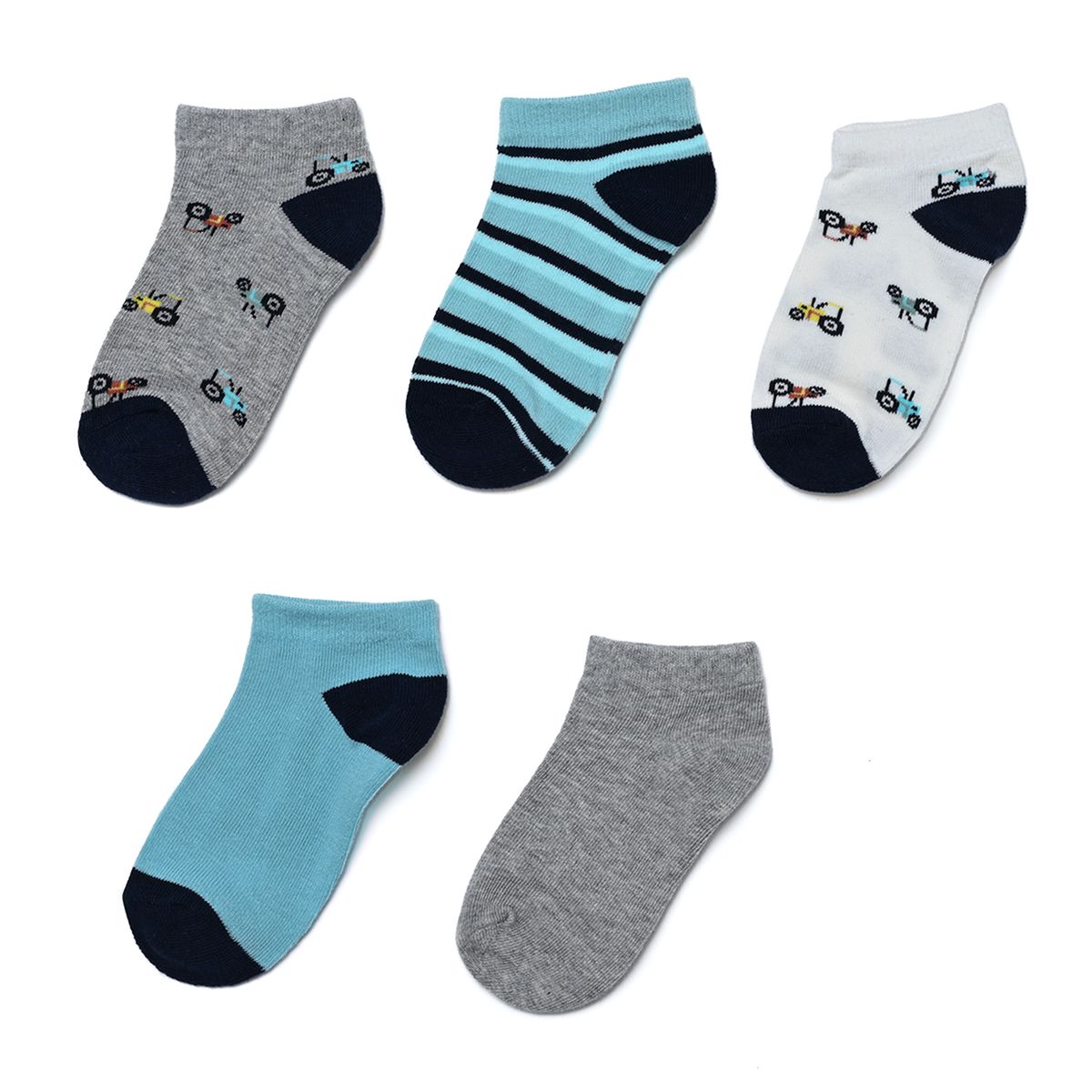 YAMP - Medias Niño Corto Pack de 5 Yamp