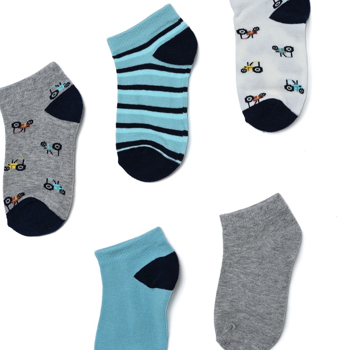 YAMP - Medias Niño Corto Pack de 5 Yamp