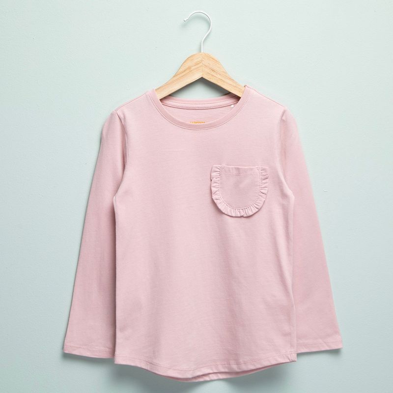 YAMP - Camiseta Niña Manga larga Algodón Yamp