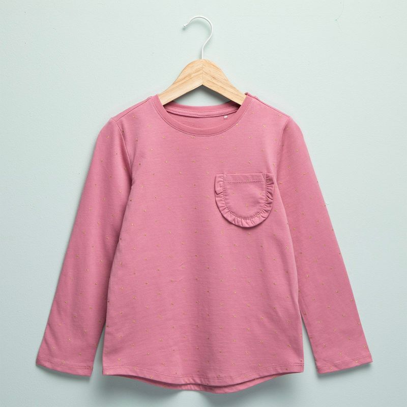YAMP - Camiseta Niña Manga larga Algodón Yamp