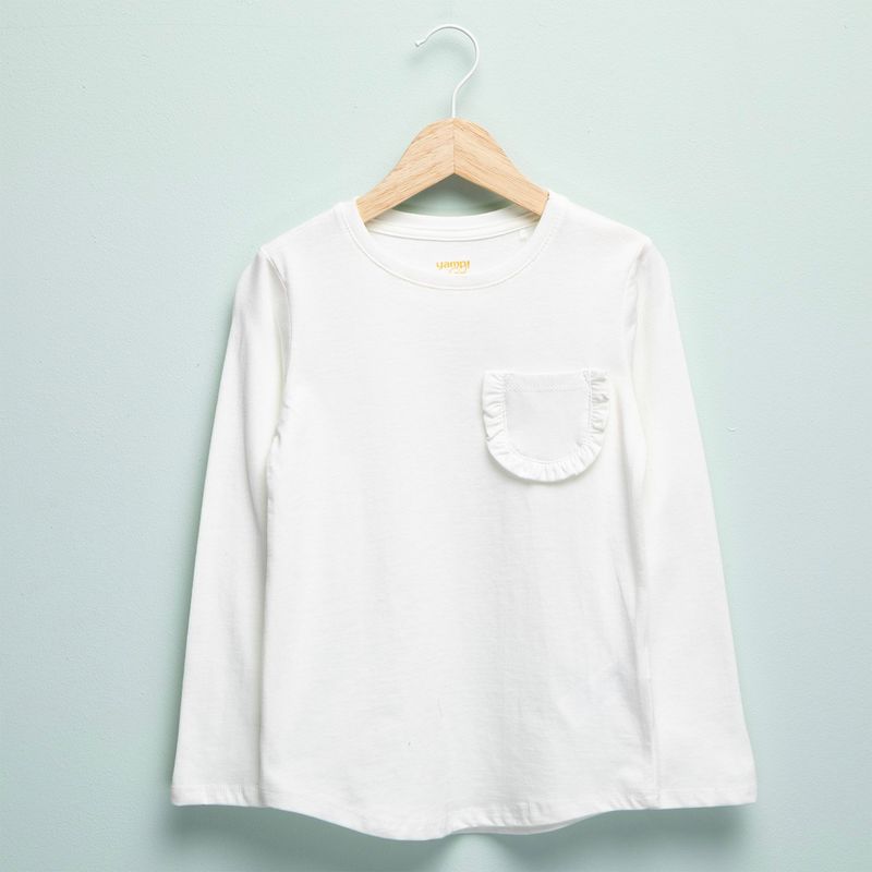 YAMP - Camiseta Niña Manga larga Algodón Yamp