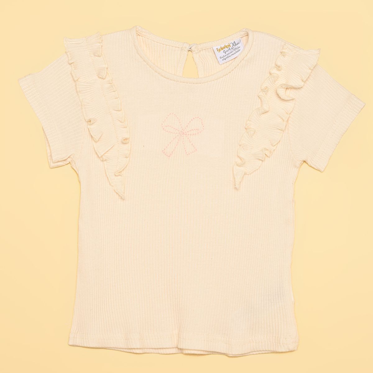 YAMP - Camisetas Bebé niña Pack de 2 unidades Algodón Yamp