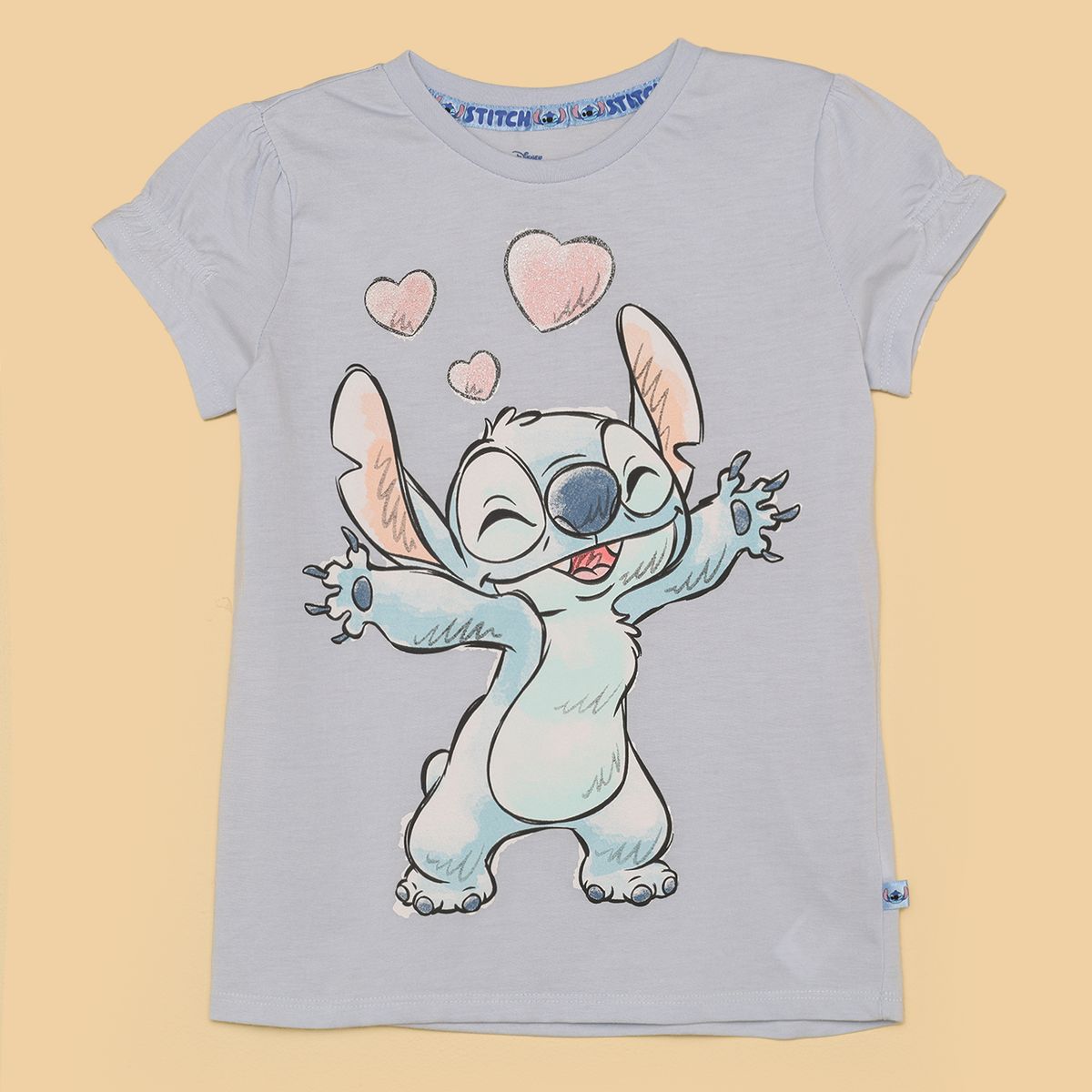 LILO & STITCH - Camiseta Niña con Estampado Algodón LILO & STITCH