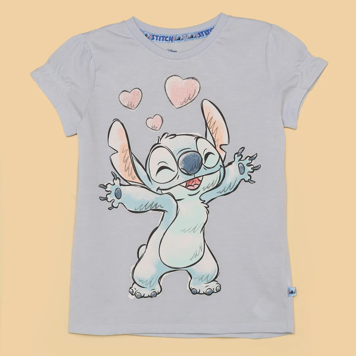 LILO & STITCH - Camiseta Niña con Estampado Algodón LILO & STITCH