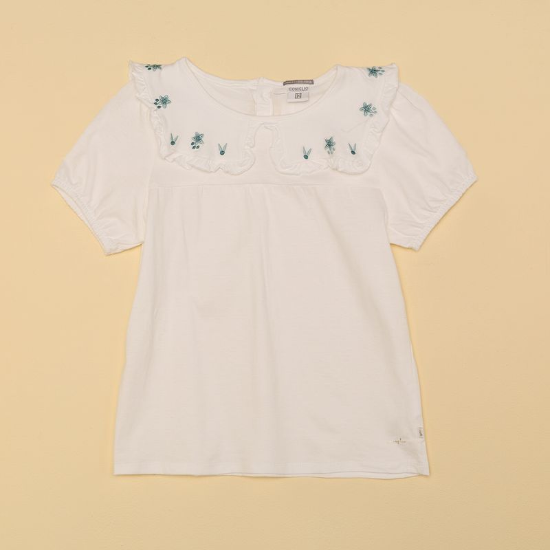 CONIGLIO - Camiseta Niña Manga corta Algodón Coniglio