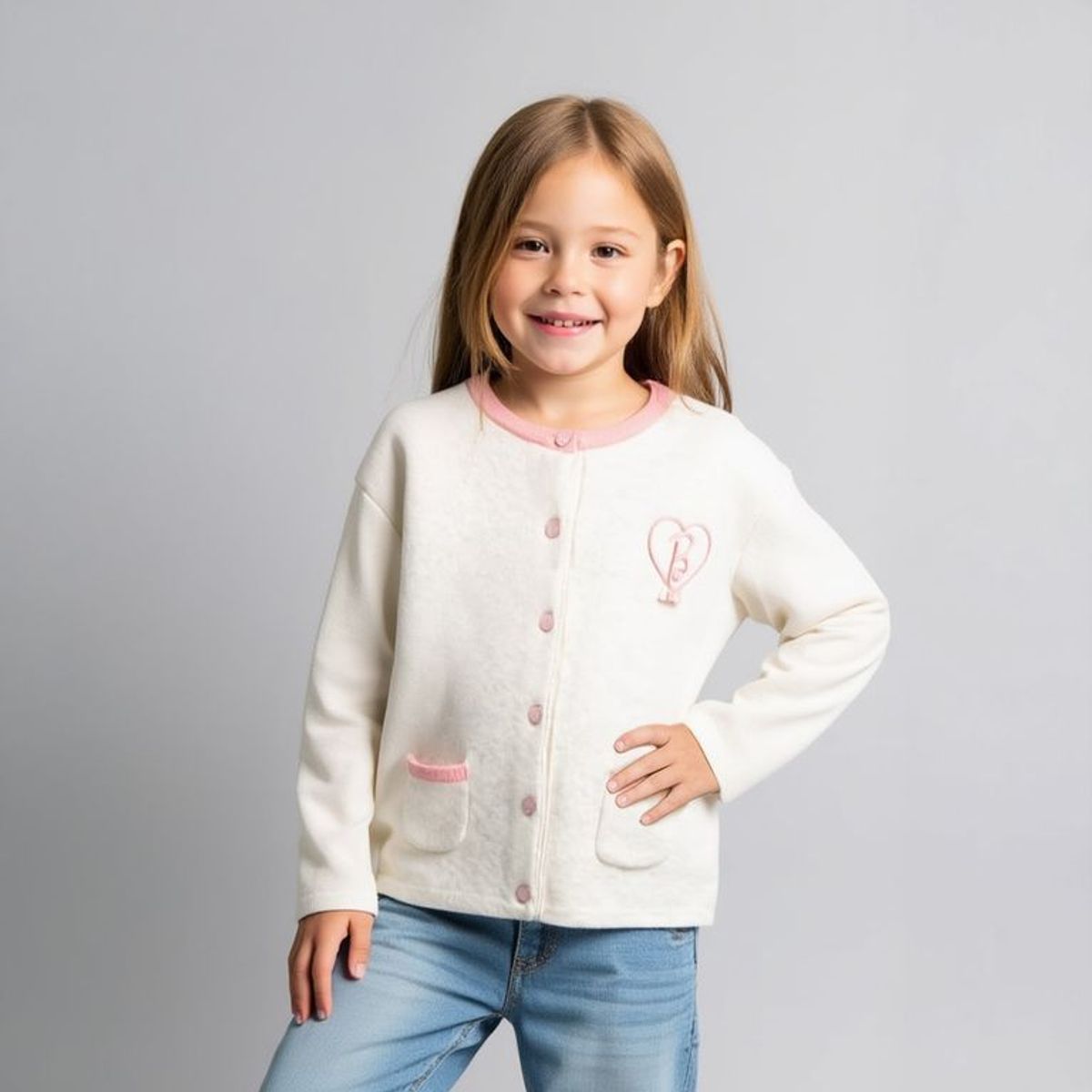 BARBIE - Saco para Niña de Acrílico Barbie