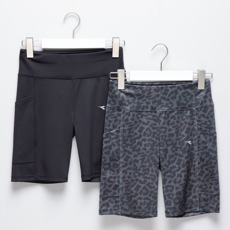 DIADORA - Shorts deportivos Niña Pack de 2 unidades Cintura elásticada  Poliéster Diadora