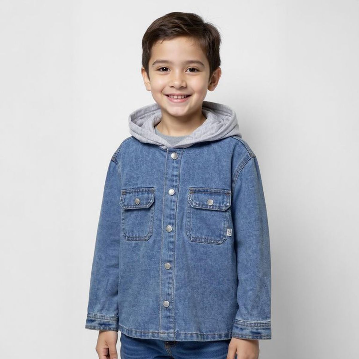 YAMP - Chaqueta Niño Con capucha  Algodón Yamp