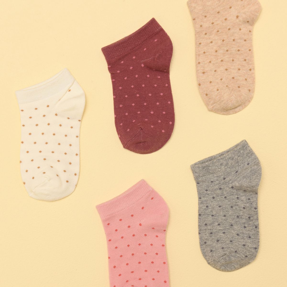 ELV - Medias Niña Corto Pack de 5 ELV