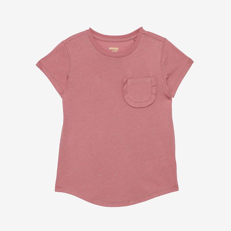 YAMP - Camiseta Niña Manga corta Algodón Yamp