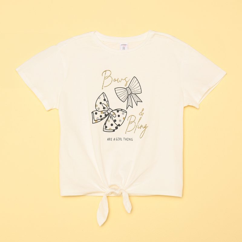 YAMP - Camiseta Niña Manga corta Algodón Yamp