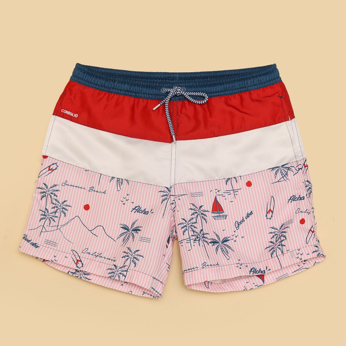 CONIGLIO - Pantaloneta de baño Niño Cintura elásticada Coniglio