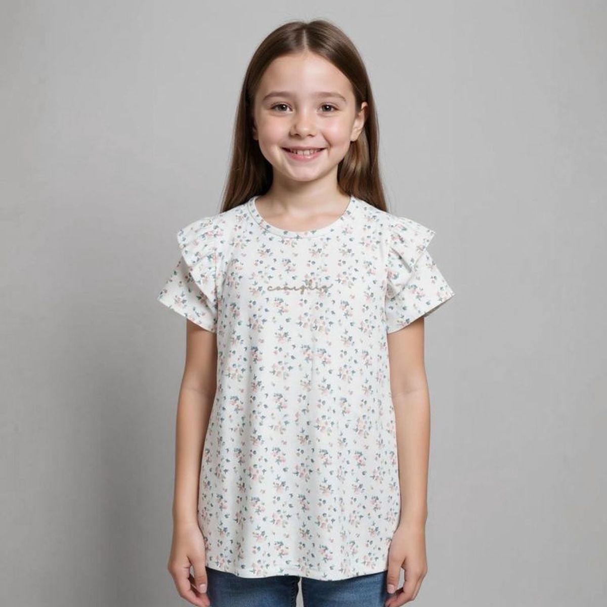 CONIGLIO - Camiseta Niña Manga corta Algodón Coniglio