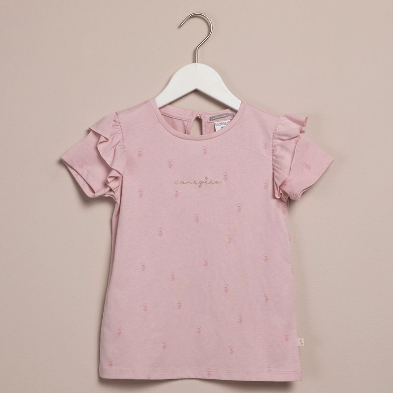 CONIGLIO - Camiseta Niña Manga corta Algodón Coniglio