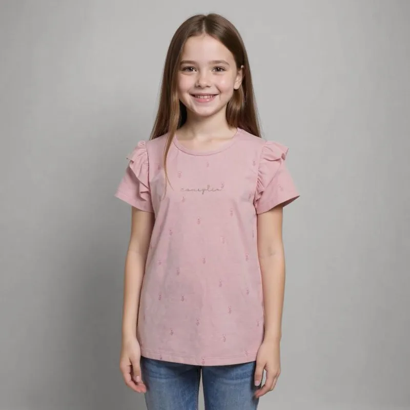 CONIGLIO - Camiseta Niña Manga corta Algodón Coniglio