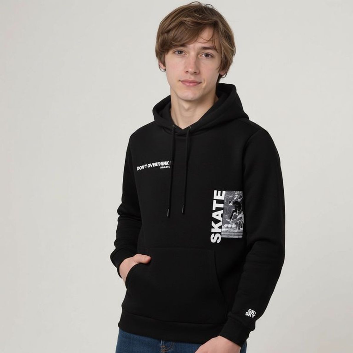 FEDERATION - Saco Con capucha para Niño con Estampado de Algodón Federation