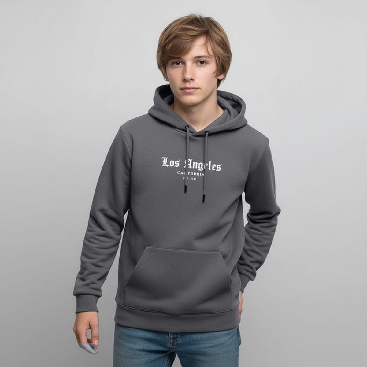 FEDERATION - Saco Con capucha para Niño con Estampado de Algodón Federation