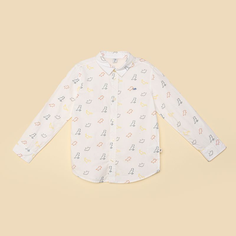 YAMP - Camisa Niño Manga larga Algodón Yamp