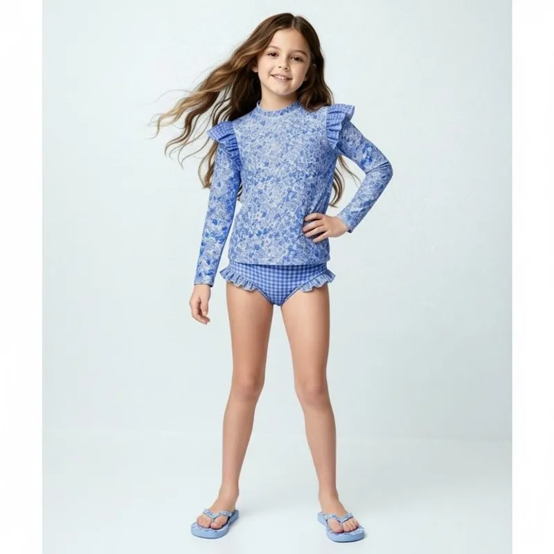 YAMP - Vestido de baño Niña 2 piezas Yamp