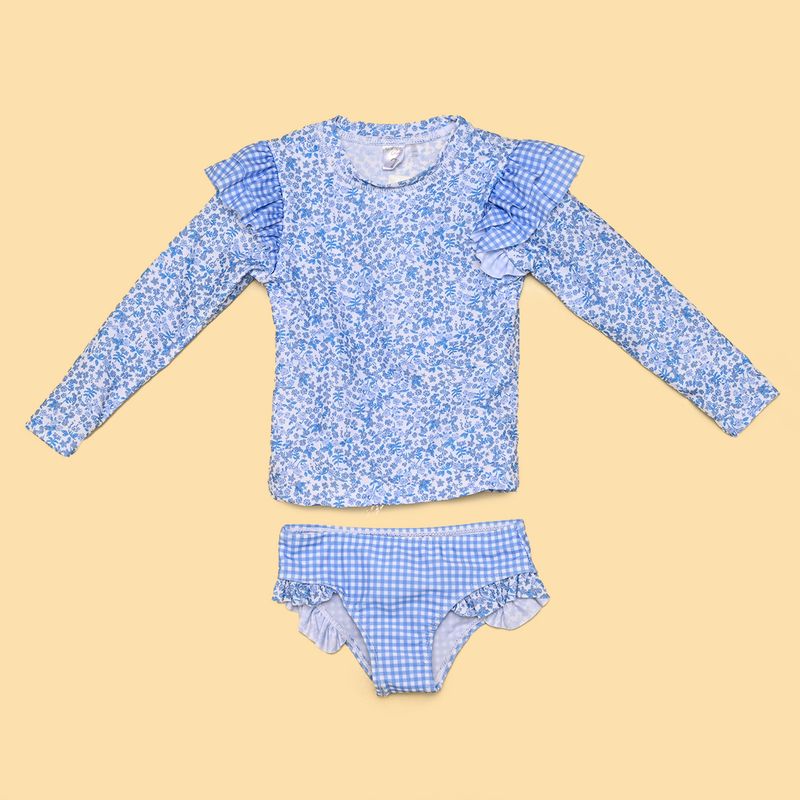 YAMP - Vestido de baño Niña 2 piezas Yamp