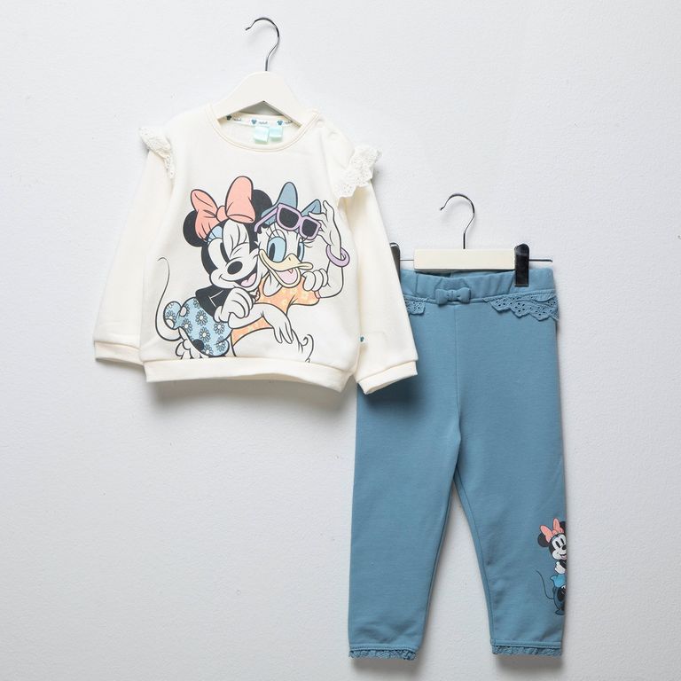 &quot;Sets Saco + Pantalón para Bebé niña en Algodón Minnie&quot;