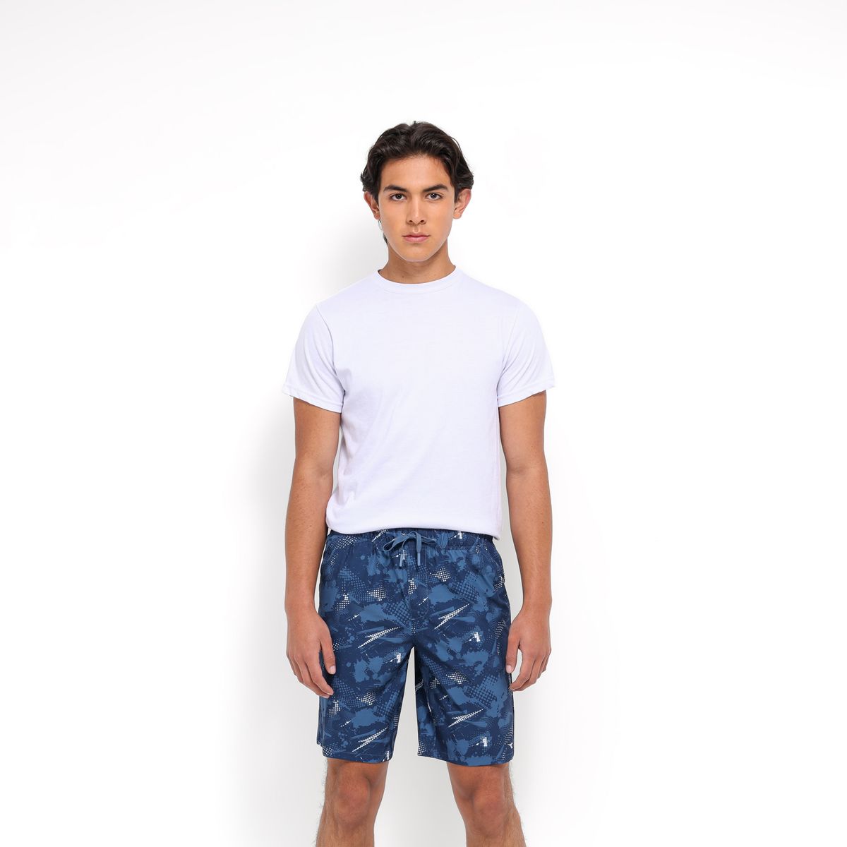 DIADORA - Pantaloneta Cintura elásticada para Niño con Logo Diadora Lifestyle