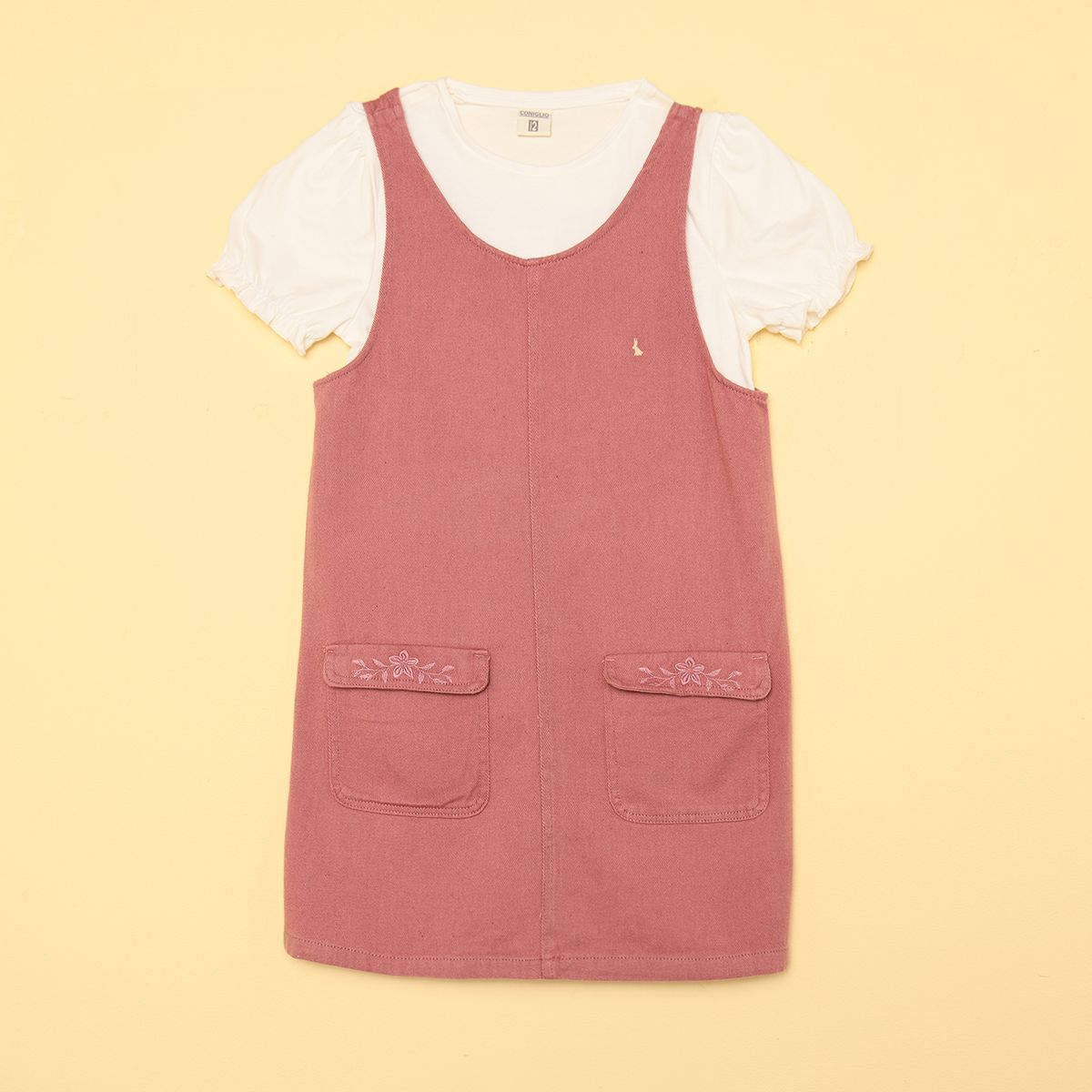 CONIGLIO - Vestido Niña Manga corta Algodón Coniglio