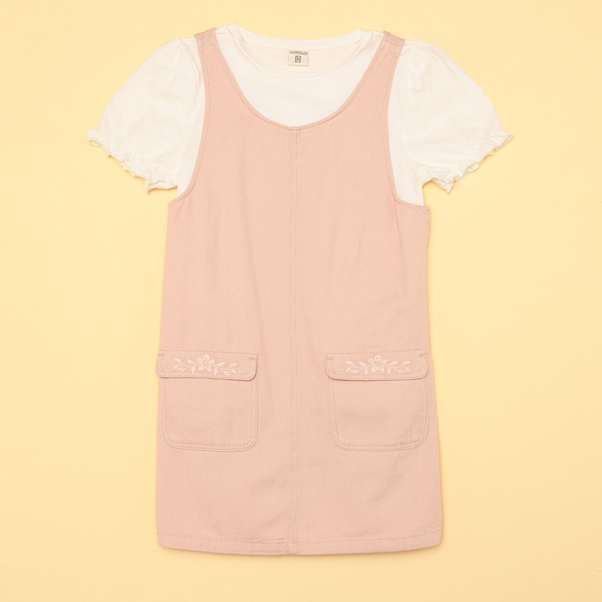 CONIGLIO - Vestido Niña Manga corta Algodón Coniglio