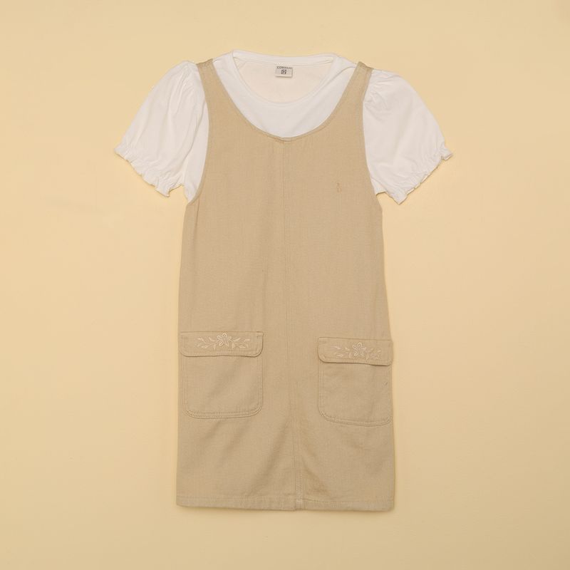 CONIGLIO - Vestido Niña Manga corta Algodón Coniglio