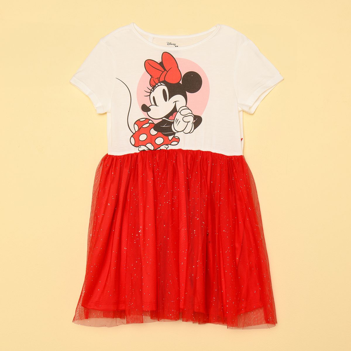 MINNIE - Vestido Niña Minnie Manga corta Minnie